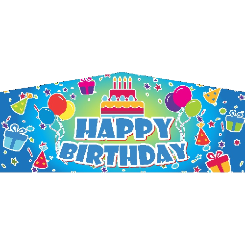 Happy birthday banner