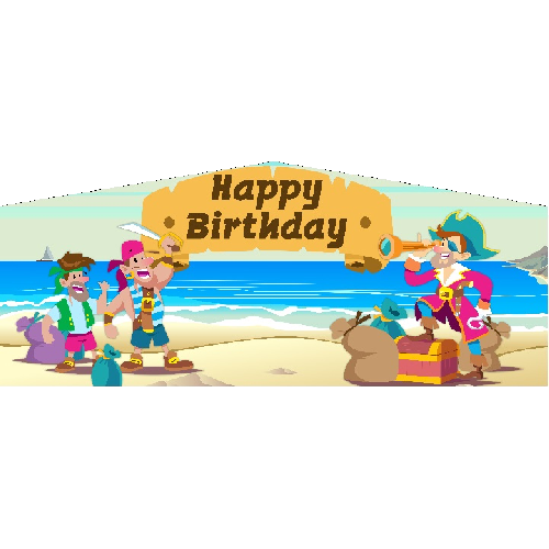 Pirate Birthday Banner